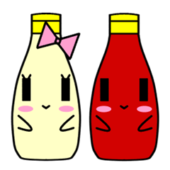 [LINEスタンプ] ケッチとマヨ (KEMA)