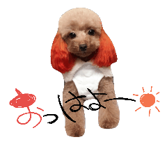 [LINEスタンプ] POODLE AI