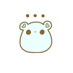 [LINEスタンプ] M.y00live : Mochi Bear