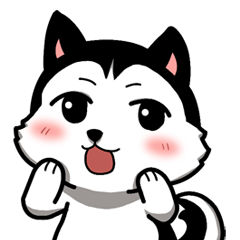 [LINEスタンプ] Funny security dog 2