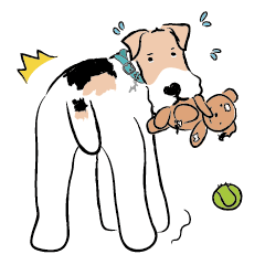 [LINEスタンプ] WIRE FOX TERRIER LIFE ＆ LOVES