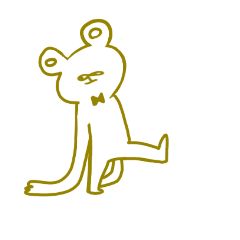 [LINEスタンプ] YellowHaterBear(without word)