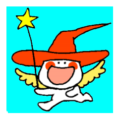 [LINEスタンプ] 魔法使い コマちゃん