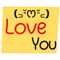 [LINEスタンプ] Post-it Emoji