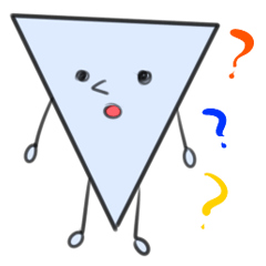 [LINEスタンプ] さんかくまる