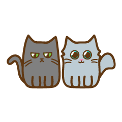 [LINEスタンプ] MuMu and ShuShu