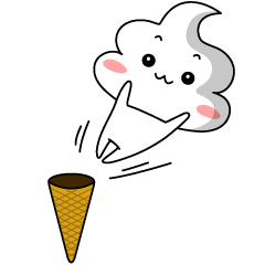 [LINEスタンプ] A day of ice cream