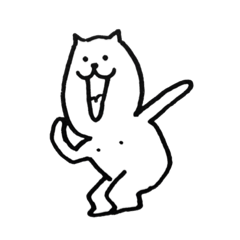 [LINEスタンプ] くちが閉じない。の画像（メイン）