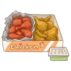 [LINEスタンプ] What to Eat for Lunch？