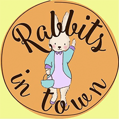 [LINEスタンプ] Rabbits in town