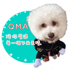 [LINEスタンプ] Bichon dog QMA baby