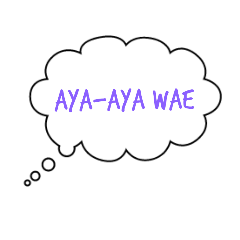 [LINEスタンプ] AYA" WAE