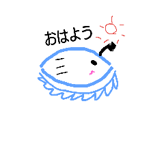 [LINEスタンプ] ヒラヒラくんの日常生活