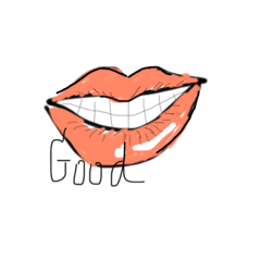 [LINEスタンプ] Mouth emotion