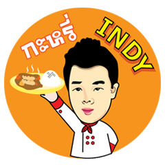 [LINEスタンプ] Atom curry indy