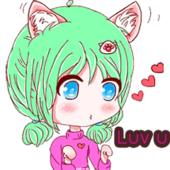 [LINEスタンプ] Dear friend(Heart＆Daw)