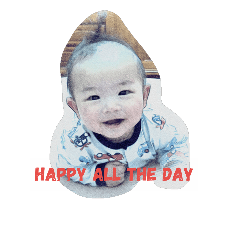 [LINEスタンプ] Happy York baby