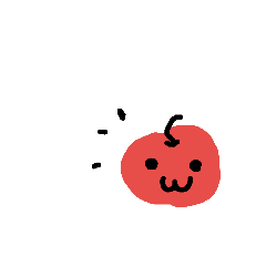 [LINEスタンプ] 真っ赤なリンゴの画像（メイン）