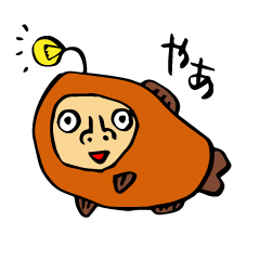 [LINEスタンプ] ちょうちんあんこうの日常