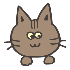 [LINEスタンプ] 我が家のねこさん【キジトラ・イエロー】