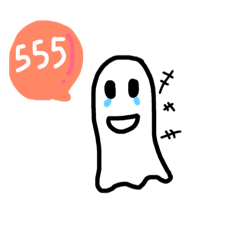 [LINEスタンプ] Mini Ghost and Friends