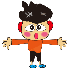 [LINEスタンプ] Earring man's moody