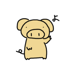 [LINEスタンプ] まちゅ・ぴぎーとん