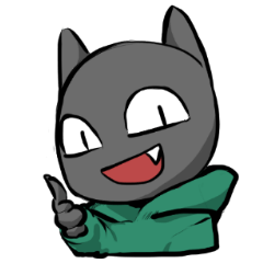 [LINEスタンプ] 黒い猫スタンプ