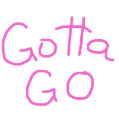 [LINEスタンプ] Gotta Go