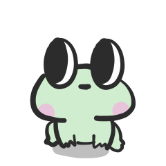 [LINEスタンプ] Kop noi (frog)