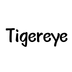 [LINEスタンプ] My Name Tigereye