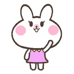 [LINEスタンプ] うさぎのポランちゃん