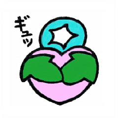 [LINEスタンプ] あさがお