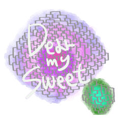 [LINEスタンプ] Dear my sweet.の画像（メイン）