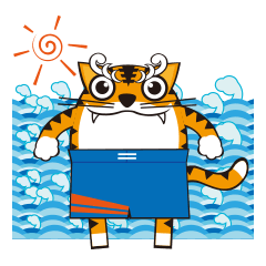 [LINEスタンプ] First Tiger Show