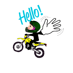 [LINEスタンプ] PoisonHell Enduro