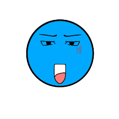 [LINEスタンプ] blue-tsun