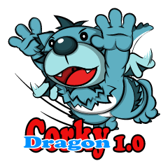 [LINEスタンプ] Corky Dragon