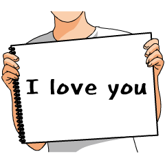 [LINEスタンプ] Sketchbook Message