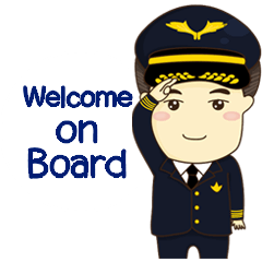 [LINEスタンプ] Pilot Collection 01