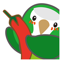 [LINEスタンプ] Parrot Piece-funky No.2