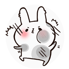[LINEスタンプ] ウサギの日常生活