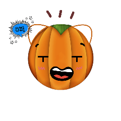 [LINEスタンプ] super pumpkin