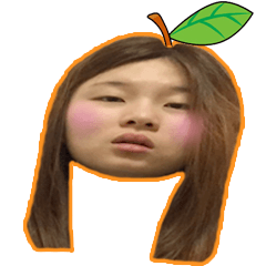 [LINEスタンプ] orange_smallone