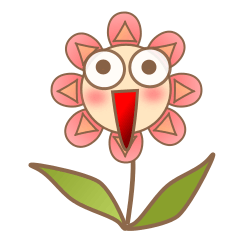 [LINEスタンプ] お花キャラスタンプ