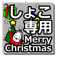 [LINEスタンプ] shoko's Christmas tweet.