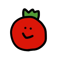[LINEスタンプ] tomato tomato