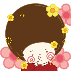 [LINEスタンプ] han han everyday life.