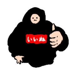 [LINEスタンプ] ボックスロゴのフーディーくん