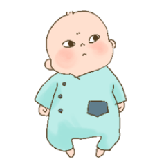 [LINEスタンプ] ねんねちゃん